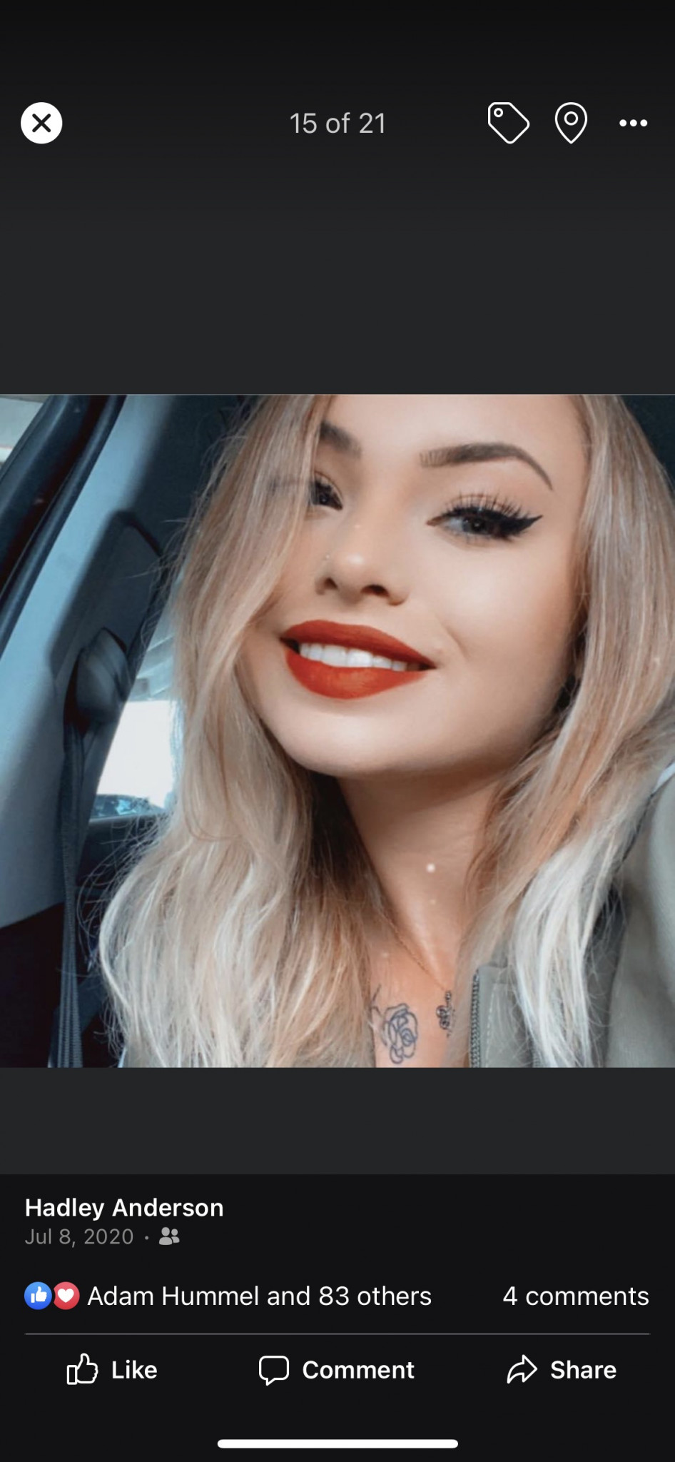 Hadley Anderson Inked Cover Girl